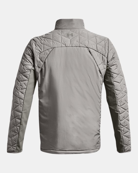 Men's UA Storm ColdGear® Reactor Golf Hybrid Jacket, Gray, pdpMainDesktop image number 8